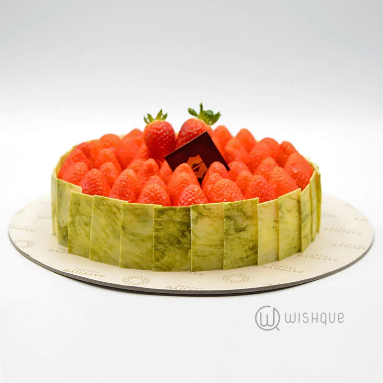 Baked strawberry Cheesecake