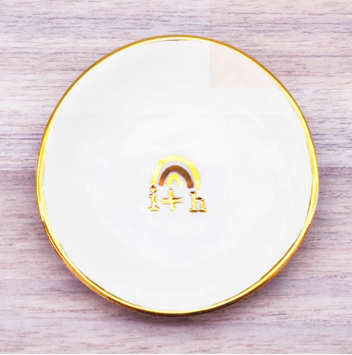Rainbow Jewelry Dish