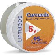 LiftMode Curcumin Powder Supplement - Powerful Anti-Inflammatory, Antioxidant & Boosts Healthy Brain & Mood | Vegetarian, Vegan, Non-GMO, Gluten Free - 100 Grams (500 Servings)