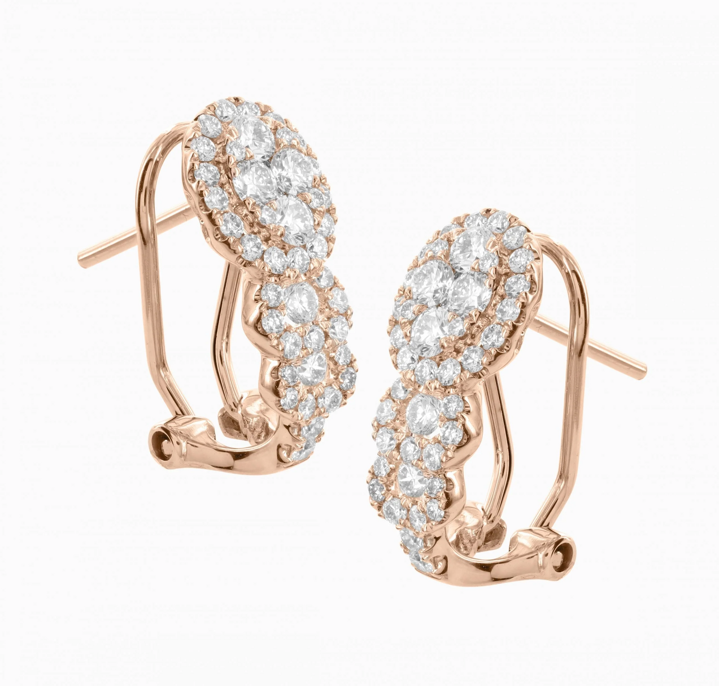 Gold Diamond Earing