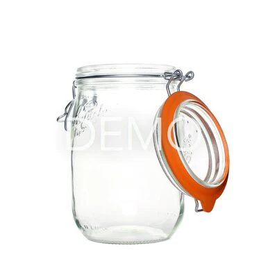 [Sample] 1 L Le Parfait Jar Black Large