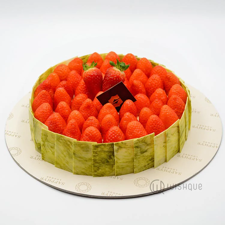 Baked strawberry Cheesecake