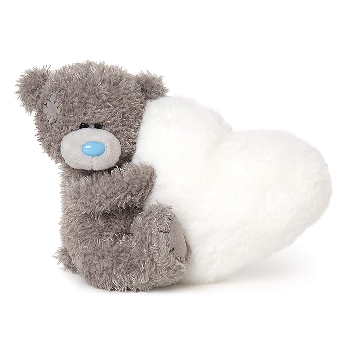 Me to You - White Love Heart Tatty Teddy