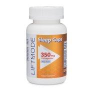 Liftmode All Natural Nighttime Sleep Aid Capsules - 6-count | Potent Deep Sleep Aid Supplement | Vegetarian, Vegan, Non-GMO, Gluten Free