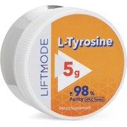 LiftMode L-Tyrosine Powder Supplement - Promotes Healthy Mood, Cognition, Stress Management, Melanin, and Metabolism | Vegetarian, Vegan, Non-GMO, Gluten Free - 300 Grams (2000 Servings)