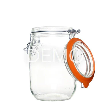 [Sample] 1 L Le Parfait Jar Silver Small
